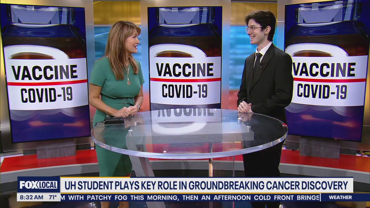 UH student plays key role in groundbreaking cancer discovery