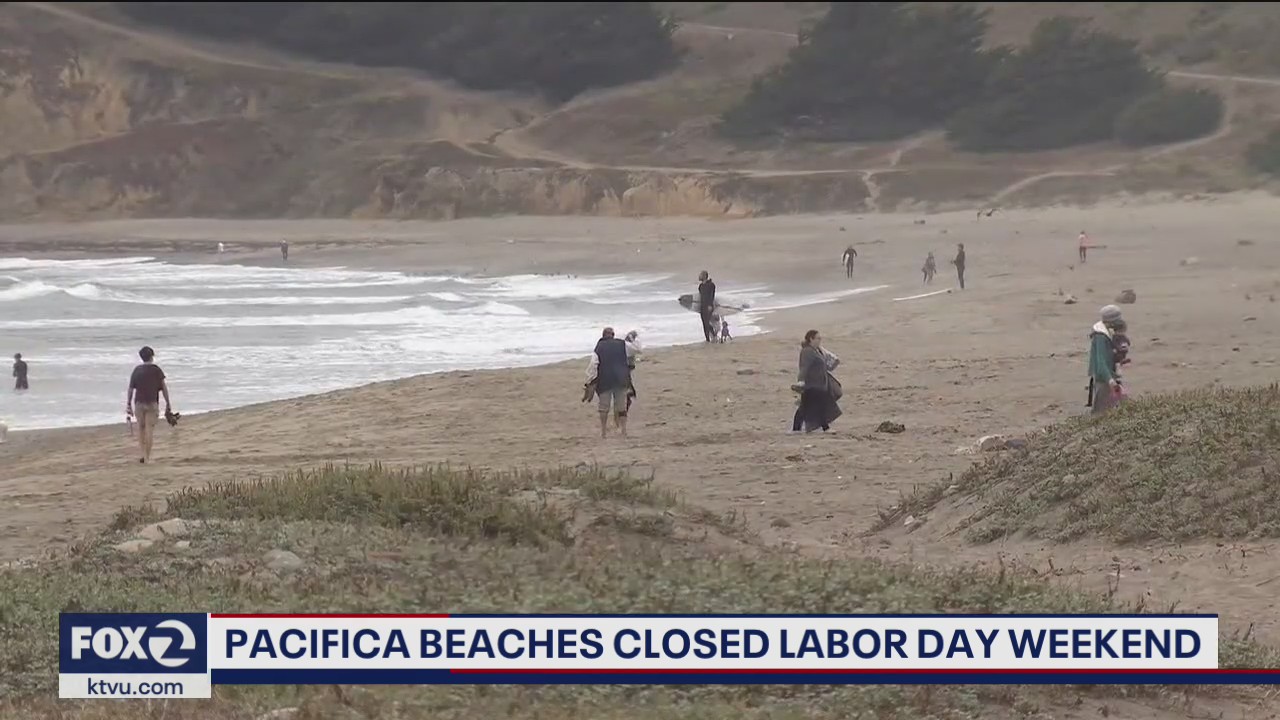 Beaches closing over Labor Day weekend in Pacifica