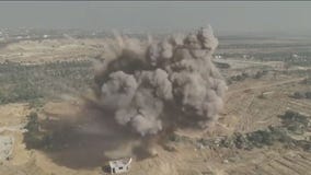 Israeli forces target southern Gaza as war reaches 2 month mark