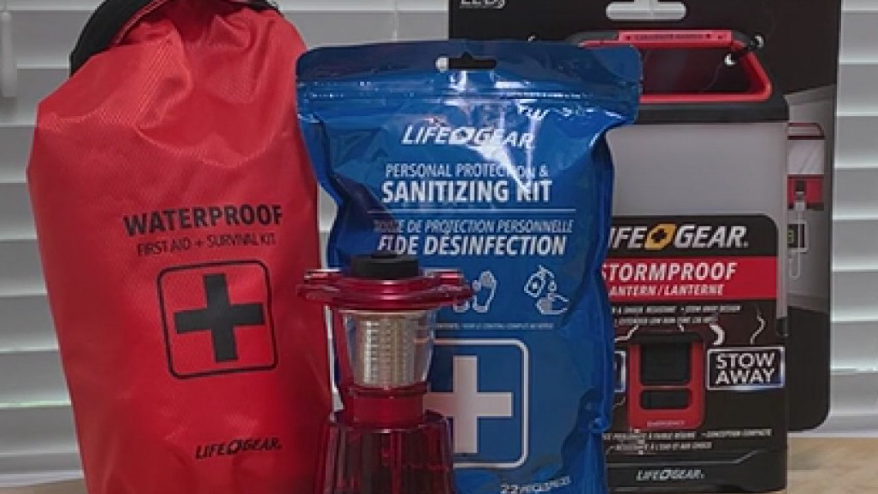 Floating flashlight: JD's Hurricane Gear Test