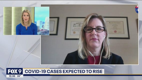 Minnesota House Speaker Melissa Hortman talks with FOX 9