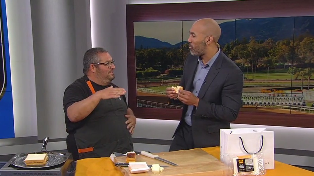 Making a great grilled cheese with Eric Greenspan