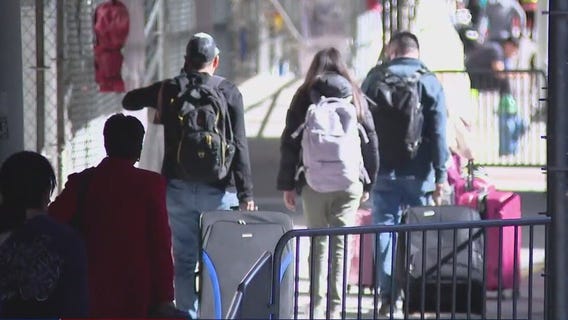 New arrival lanes at Houston's Bush Airport