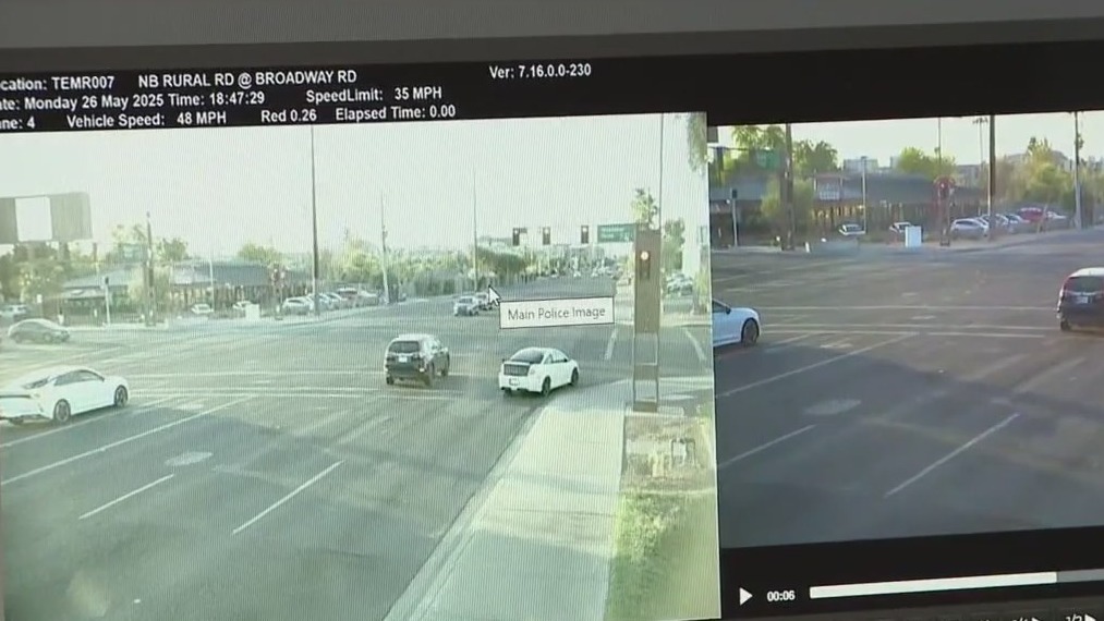 Tempe red light, speed cameras begin $250 fines on June 6