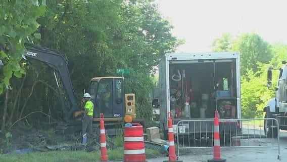 Dixmoor?s main water line breaks, causing low pressure across village