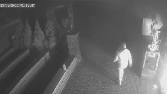 Sacred suburban shrine rebuilds after arson