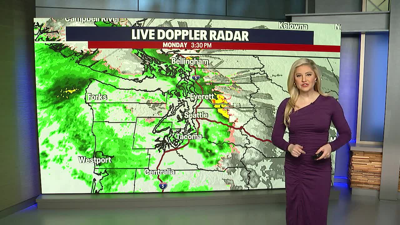 Gusty winds, lowland rain & heavy mountain snow ahead for Tuesday