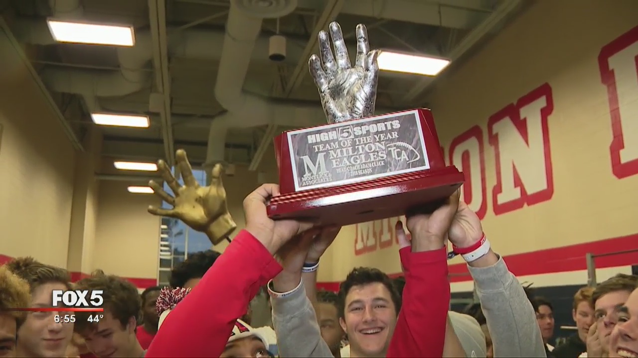 Milton Eagles is the Team of the Year