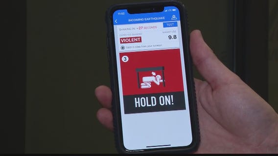 Early warning mobile app in development detected Tuesday night's earthquake in advance