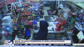 Back-to-back robberies at Shell gas stations in Seattle