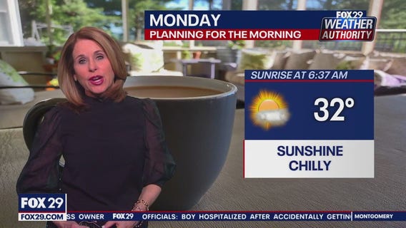 Weather Authority: 10 p.m. Sunday forecast
