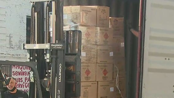 LAPD confiscates 5,000 illegal fireworks from South Los Angeles