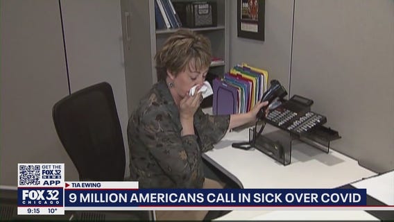 More than 8 million people called in sick to work this month