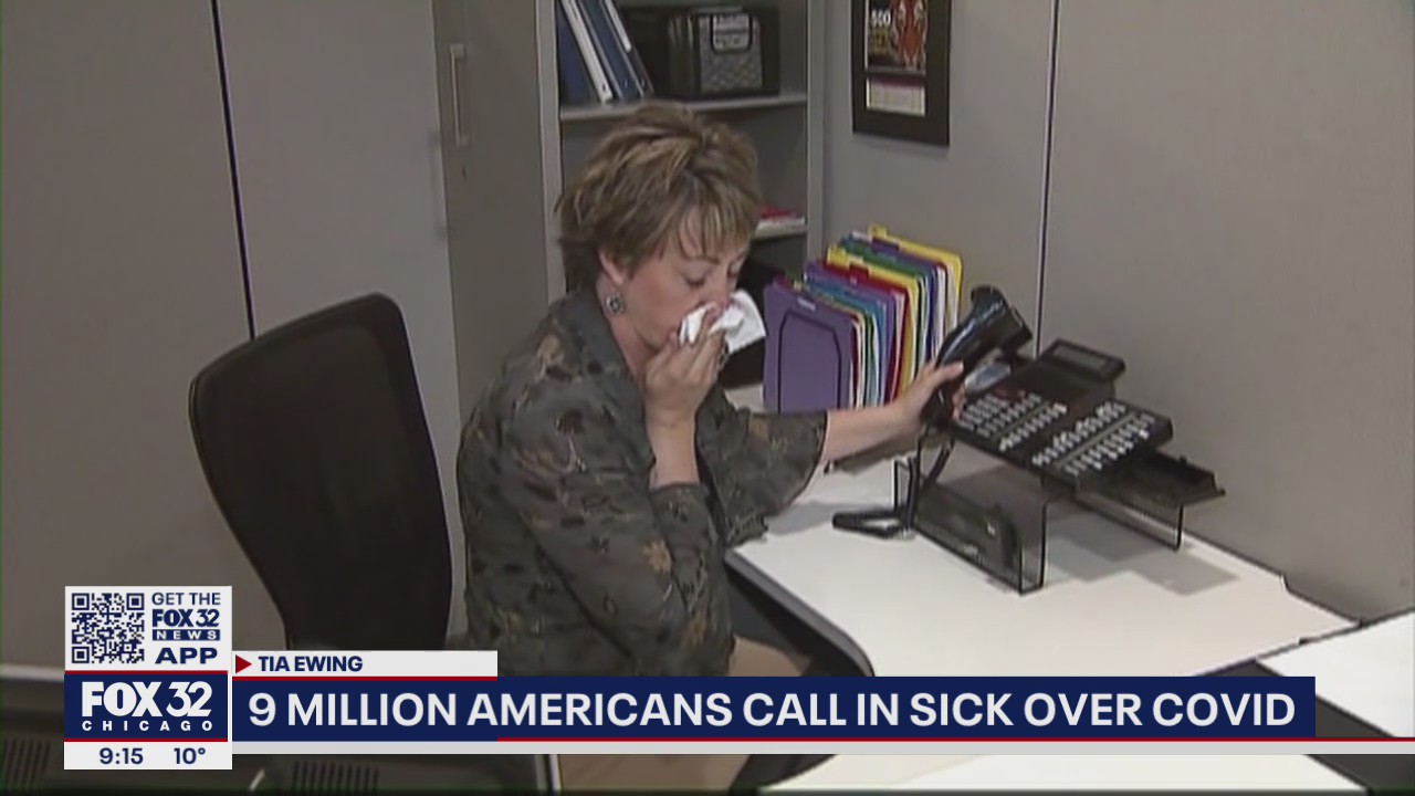 More than 8 million people called in sick to work this month