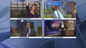 Kimo from True Body Fitness shows us some stress reducing yoga moves