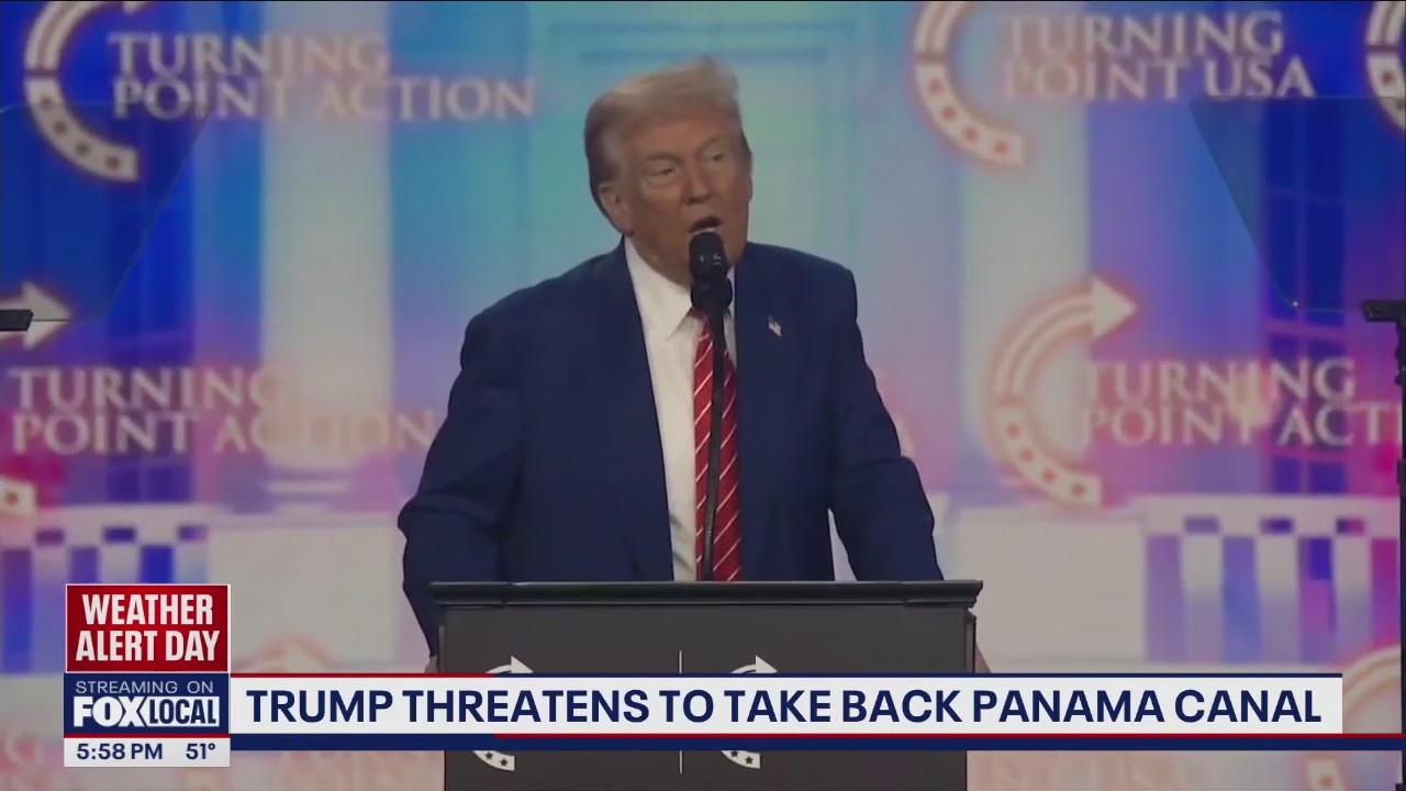 Trump threatens to take back Panama Canal