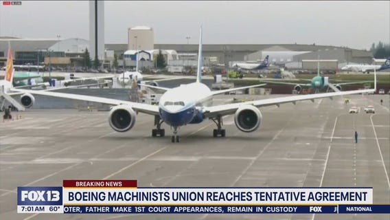 Boeing machinists union reaches tentative agreement