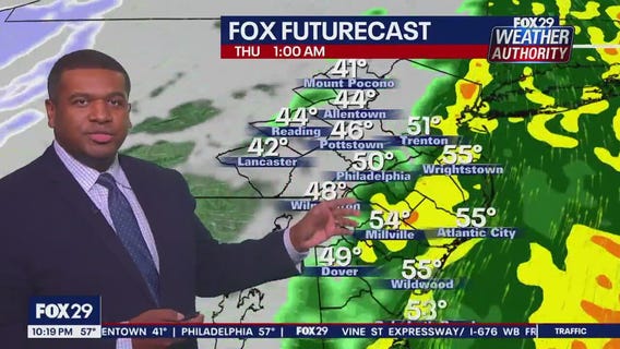 Weather Authority: 10 p.m. Wednesday forecast