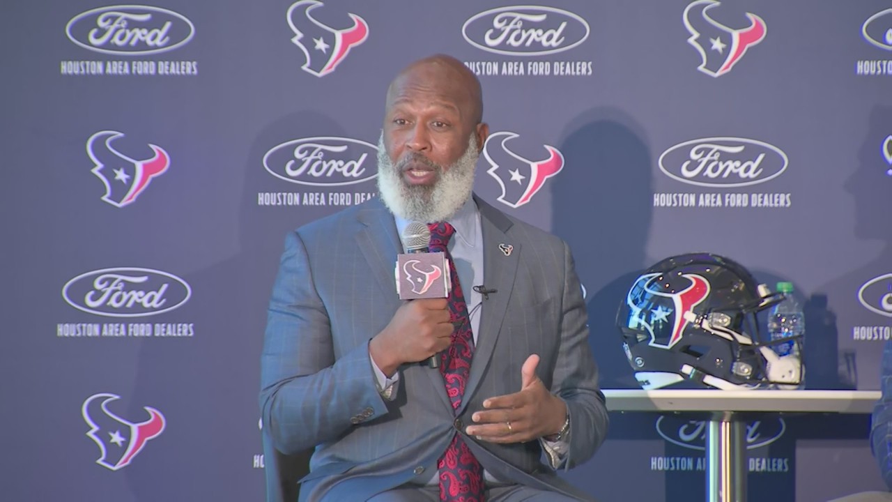 Houston Texans introduce Lovie Smith as new head coach