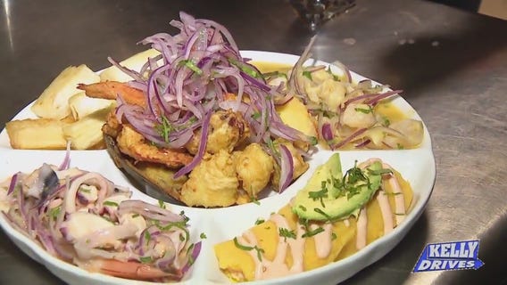 Delicious Ceviche at Quinoa