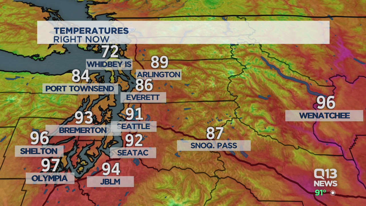 Erin's forecast on the hottest day of 2020