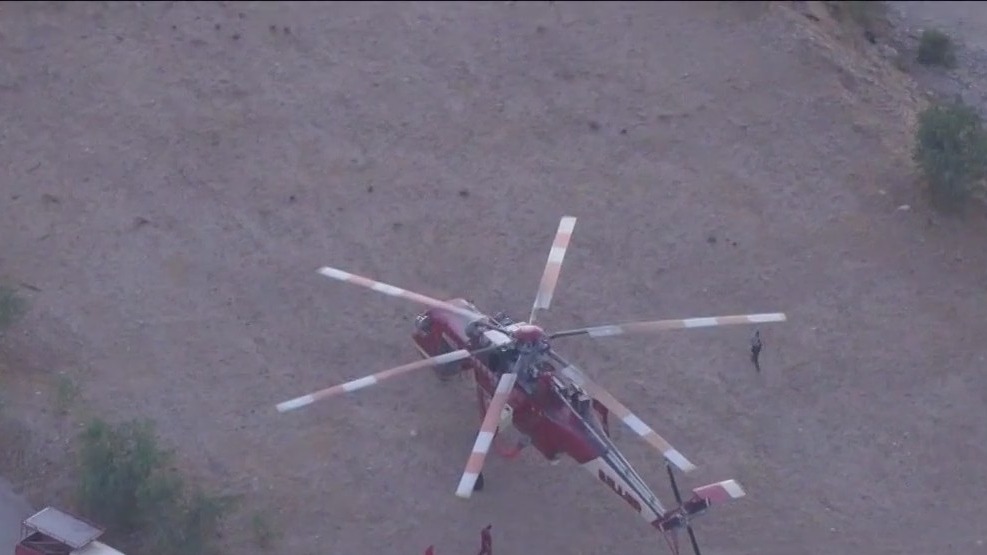 3 killed in Cal Fire helicopter mid-air collision