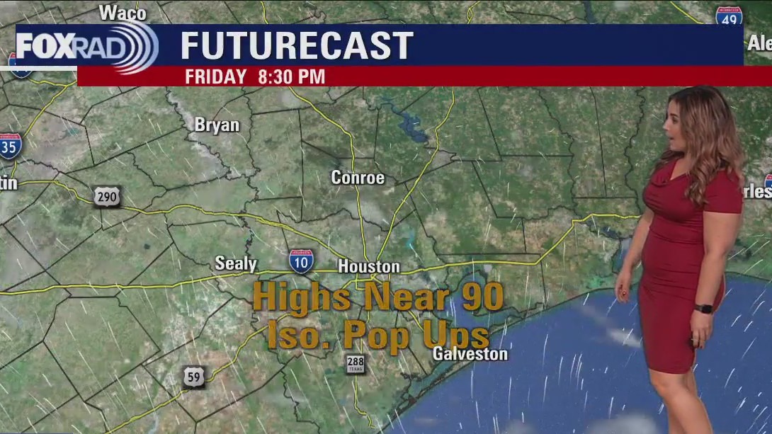 Houston weather: Tropical Storm Arlene, sunny Friday afternoon in the 90s