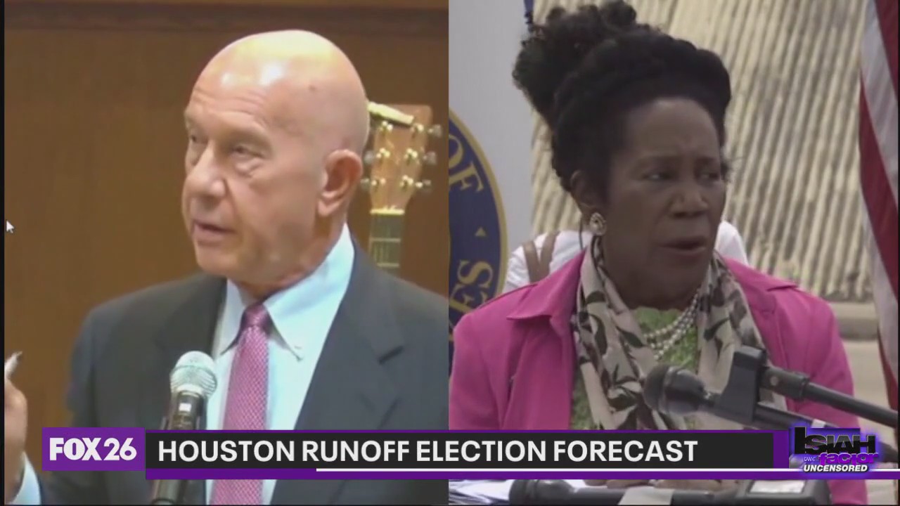 Houston runoff election forecast
