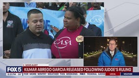 Kilmar Abrego Garcia heading back to Maryland after judge orders his release from ICE custody