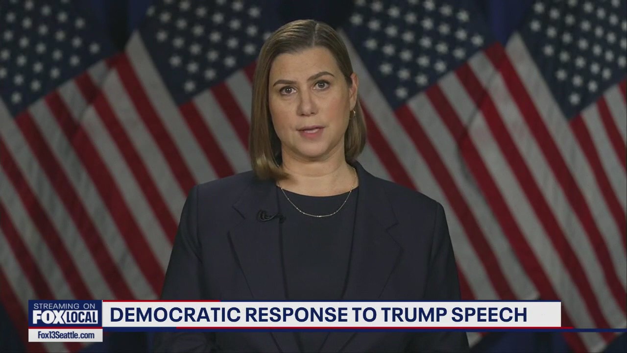 Democratic response to Trump speech