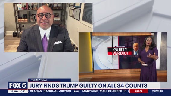 Jury finds Trump guilty on all 34 counts