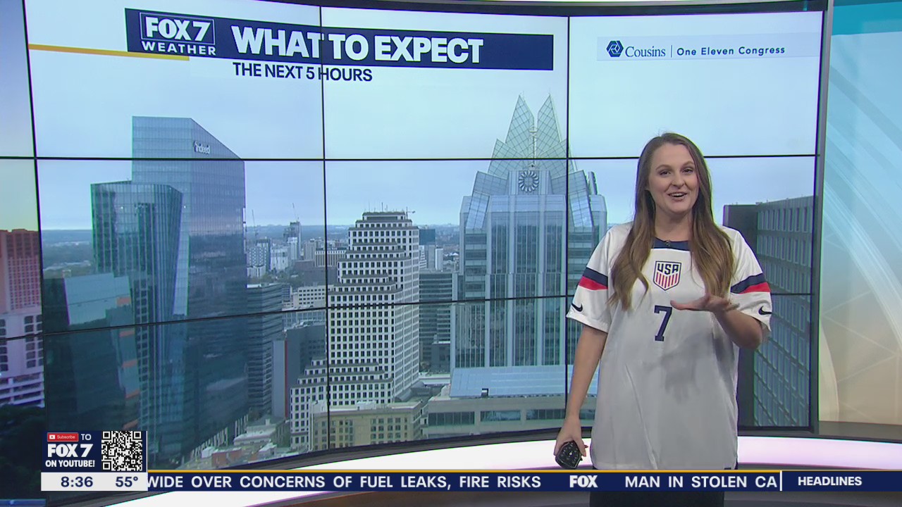 Austin World Cup watch party weather forecast 11/25