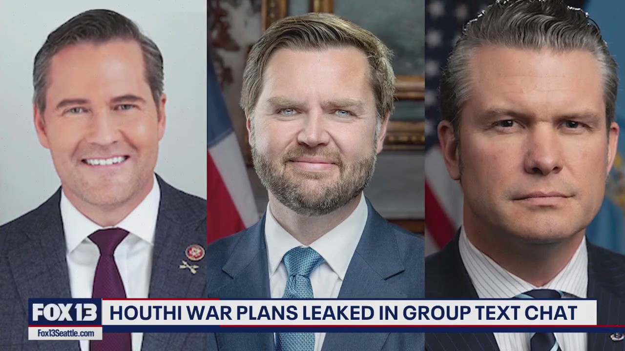 Houthi war plans leaked in group chat