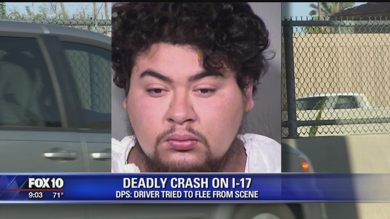 DPS: Woman dead, man arrested after crash on I-17 in Phoenix