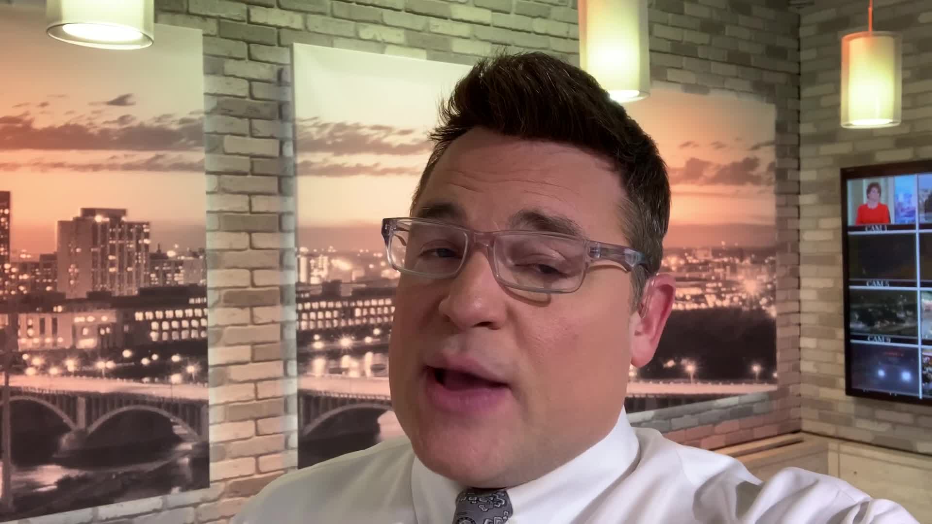 Monday's forecast: Seasonable today, but a cold front is coming