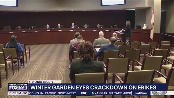 Winter Garden moves closer to stricter e-bike and scooter rules