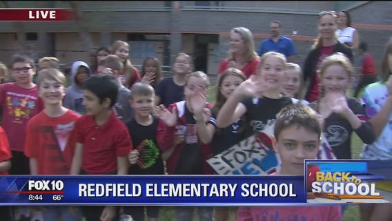 Back to school: Redfield Elementary School