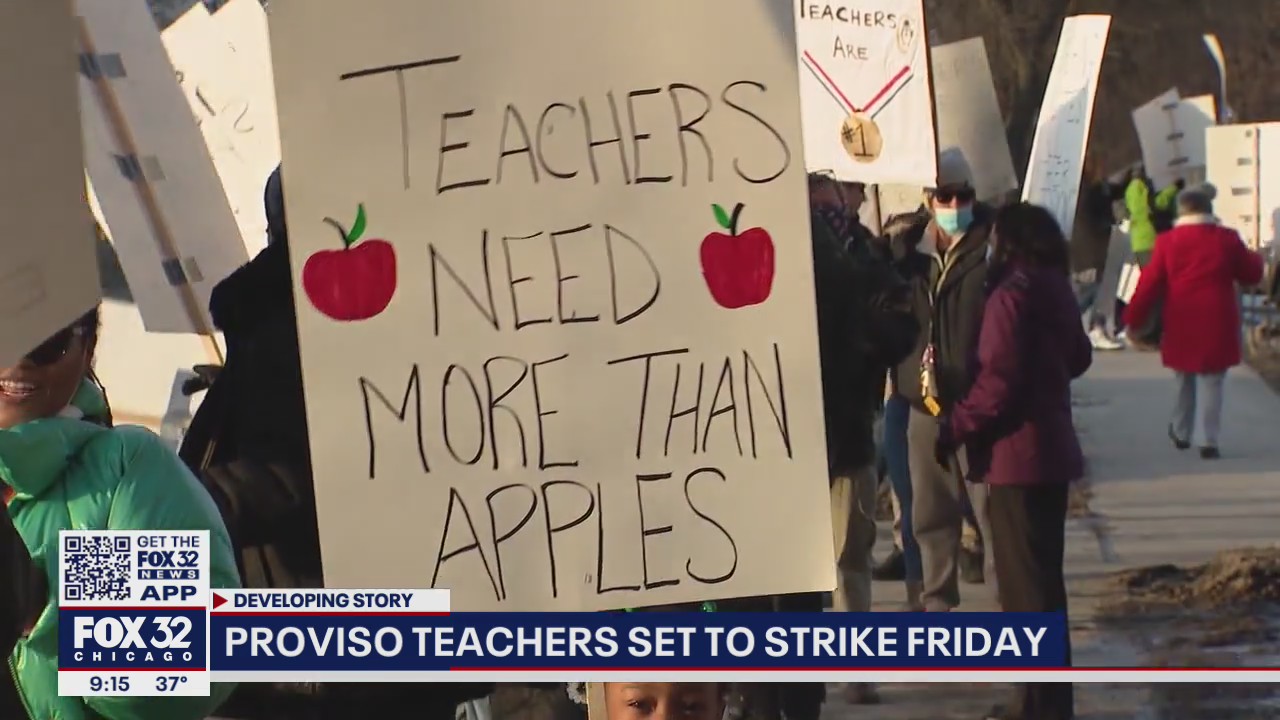 Proviso High School District 209 teachers, staff plan to strike this week