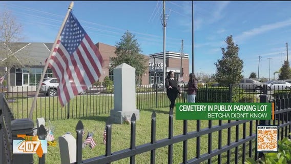 Civil War cemetery found in Publix parking lot in Orlando