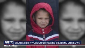 Cooper Roberts, 8, shot at Highland Park Fourth of July parade, sees ?hopeful progress?