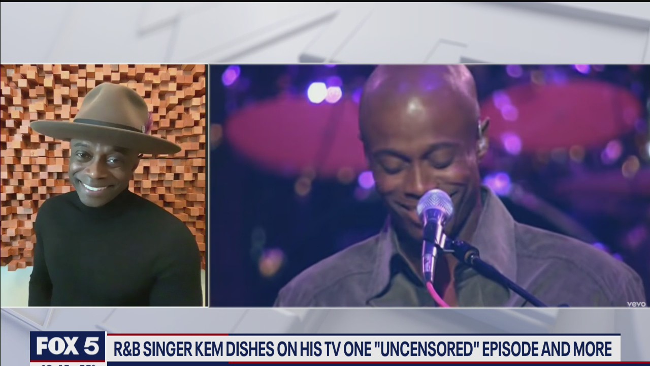 R&B singer Kem talks TV One Uncensored series and more
