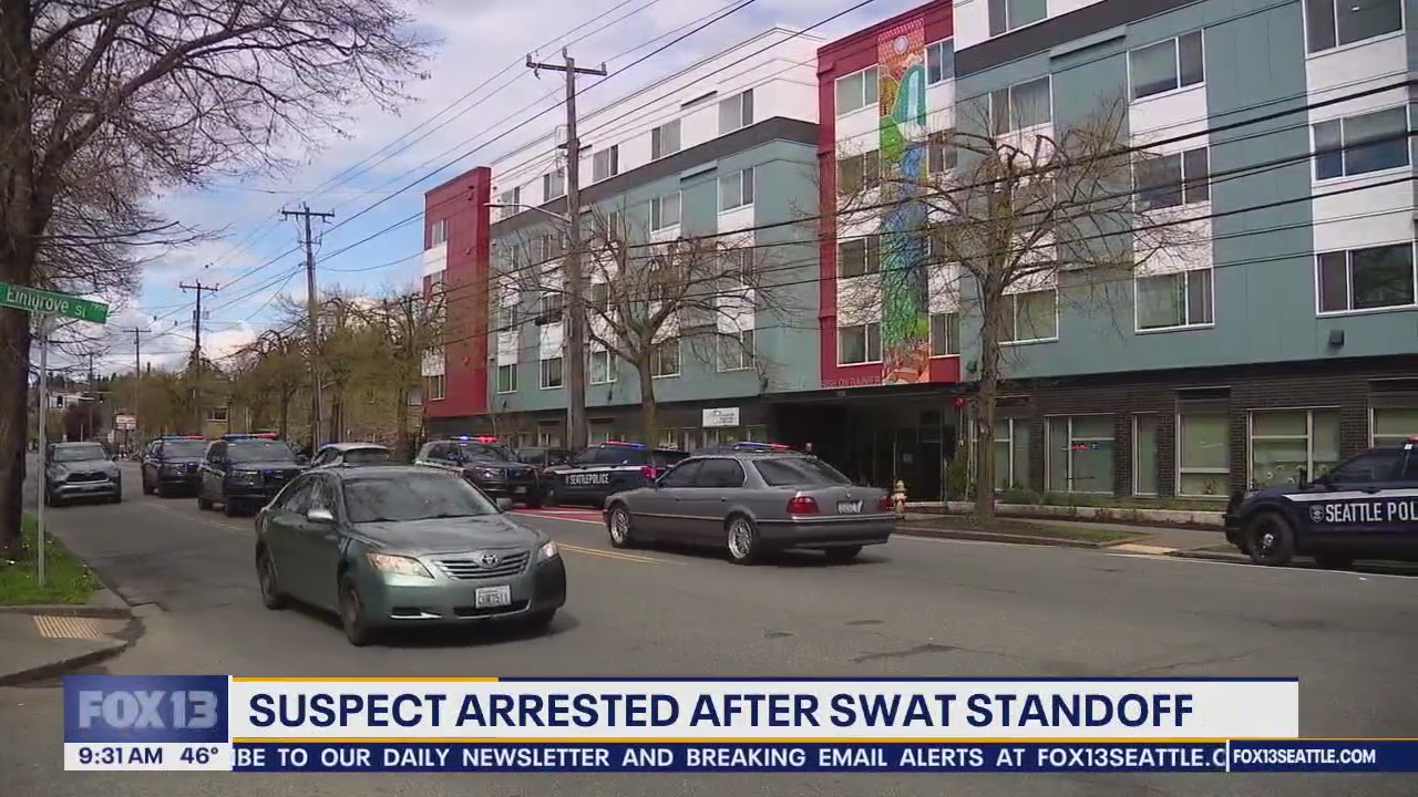 Seattle police arrest suspect after hours-long standoff | FOX 13 Seattle