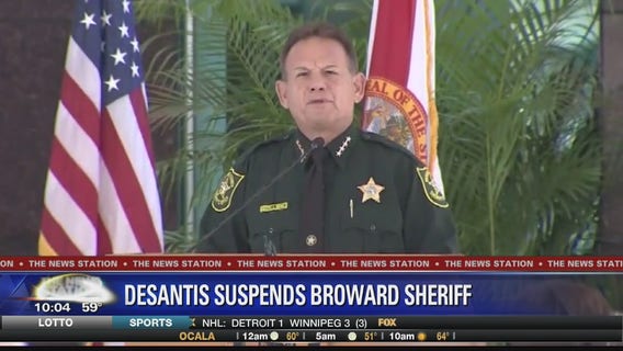 DeSantis suspends embattled Broward sheriff