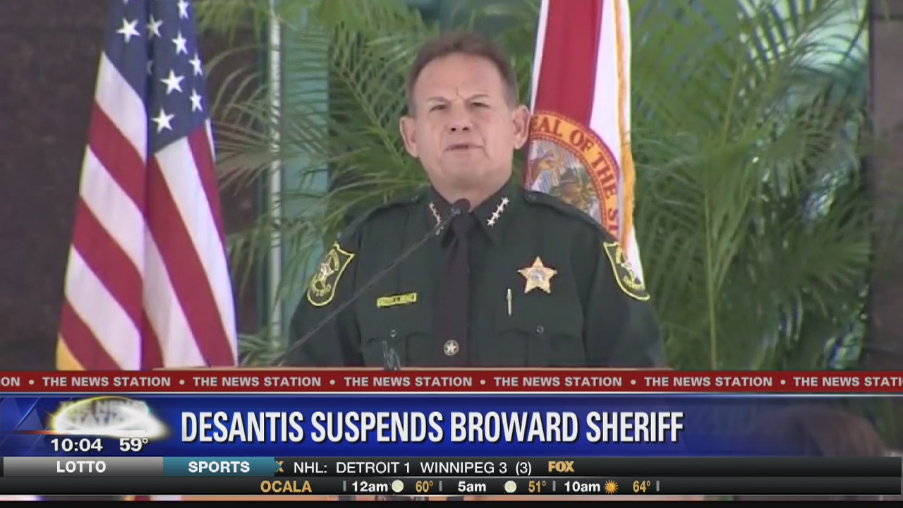 DeSantis suspends embattled Broward sheriff