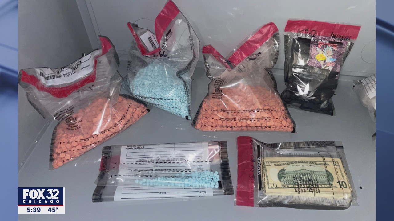 Kane County traffic stop yields bust of fentanyl, meth