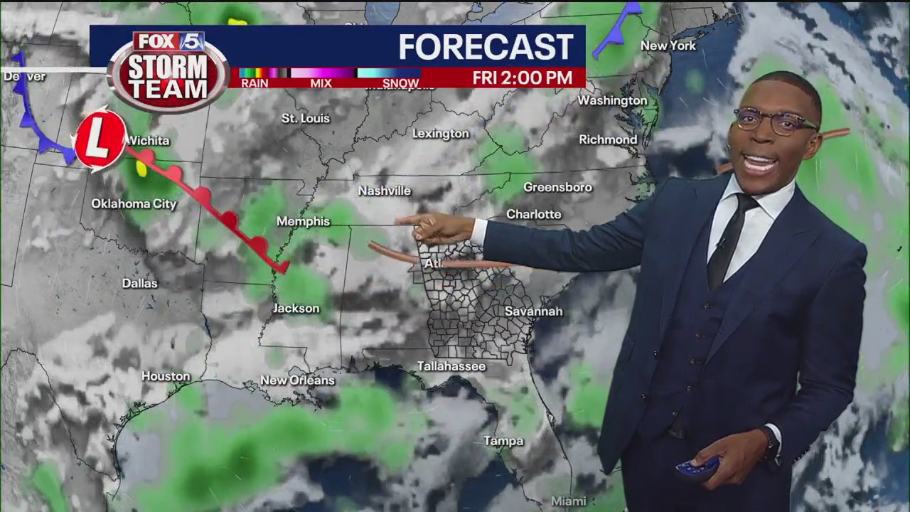 Friday morning weather forecast | FOX 5 Atlanta