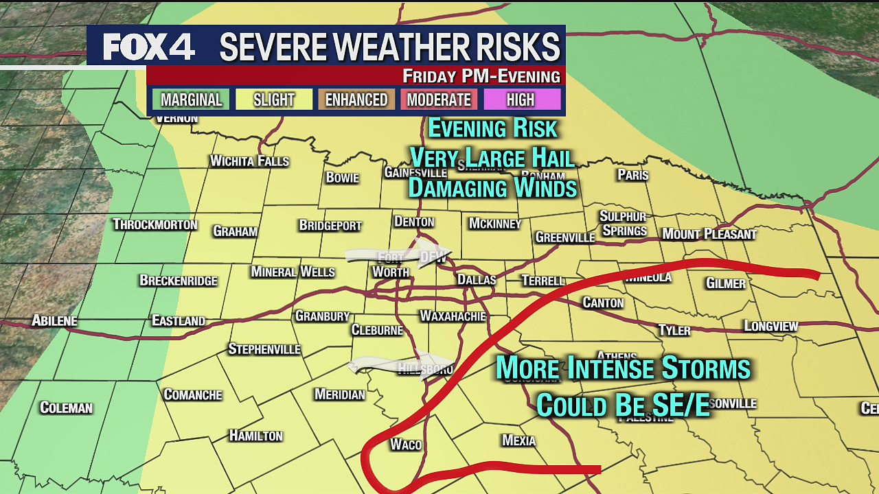 April 22 morning forecast