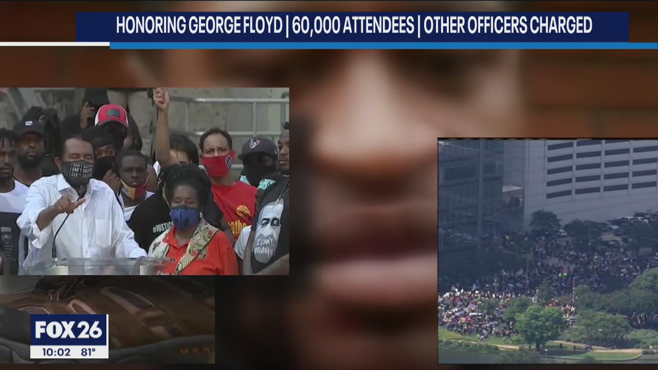 60,000 march for George Floyd