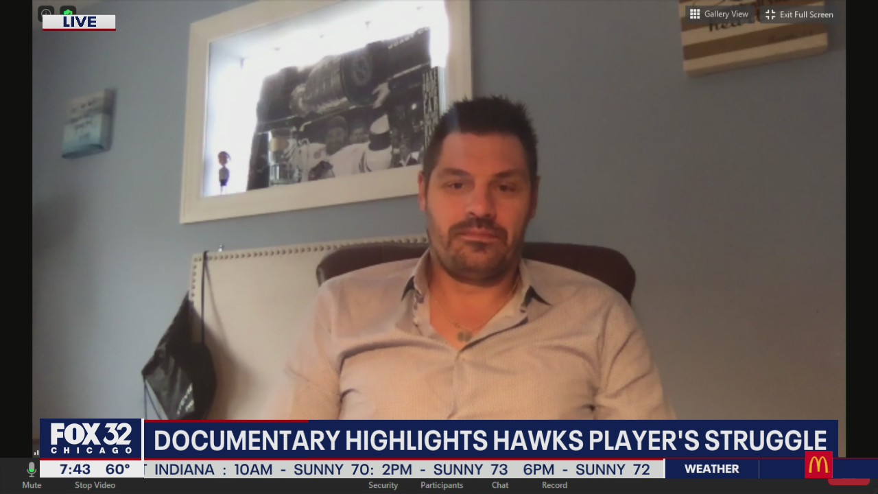 Ex-Blackhawk Brent Sopel releases documentary highlighting his struggle with dyslexia