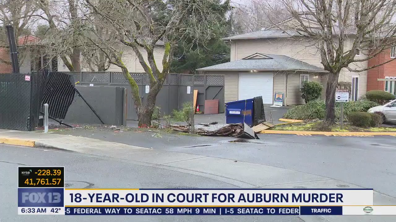 18-year-old in court for Auburn, WA murder